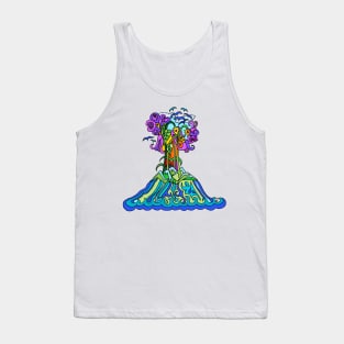 Tropical Island Paradise Tank Top